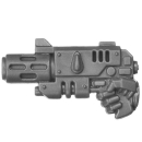 Warhammer 40k Bitz: Blood Angels - Captain - Torso C1c - Inferno Pistol, Right
