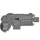 Warhammer 40k Bitz: Blood Angels - Captain - Torso C1d - Heavy Bolt Pistol, Right