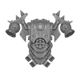 Warhammer 40K Bitz: Emperors Children - Flawless Blades - Torso A3a - Backpack