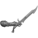 Warhammer 40K Bitz: Emperors Children - Flawless Blades - Torso A7a - Traumklinge, Rechts