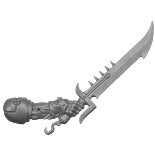Warhammer 40K Bitz: Emperors Children - Flawless Blades - Torso B8a - Traumklinge, Rechts