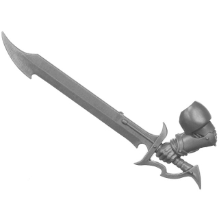 Warhammer 40K Bitz: Emperors Children - Flawless Blades - Torso C6a - 2-Hand-Traumklinge, Links
