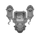 Warhammer 40K Bitz: Emperors Children - Noise Marines - Backpack B1a - Front