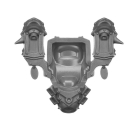 Warhammer 40K Bitz: Emperors Children - Noise Marines - Backpack C1a - Front