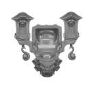 Warhammer 40K Bitz: Emperors Children - Noise Marines - Rückenmodul F1a - Front