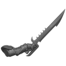 Warhammer 40K Bitz: Emperors Children - Tormentors - Torso A4b - Power Sword, Left