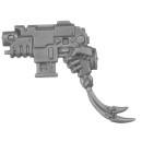 Warhammer 40k Bitz: Space Wolves - Blood Claws - Torso A3b - Boltpistole, Rechts
