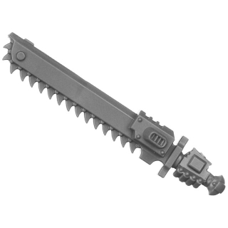 Warhammer 40k Bitz: Space Wolves - Blood Claws - Torso C4b - Kettenschwert, Links