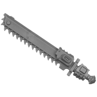 Warhammer 40k Bitz: Space Wolves - Blood Claws - Torso D4b - Kettenschwert, Links
