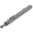 Warhammer 40k Bitz: Space Wolves - Grey Hunters - Torso A5c - Chainsword, Left