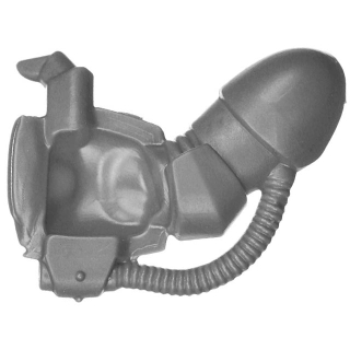 Warhammer 40k Bitz: Space Wolves - Grey Hunters - Torso A6a - Power Fist, Left