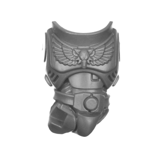 Warhammer 40k Bitz: Space Wolves - Grey Hunters - Torso A1a - Front