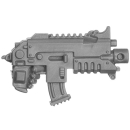 Warhammer 40k Bitz: Space Wolves - Grey Hunters - Torso A7b - Bolter, Rechts