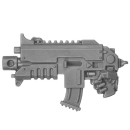 Warhammer 40k Bitz: Space Wolves - Grey Hunters - Torso A7b - Bolter, Rechts