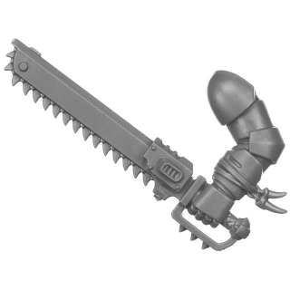 Warhammer 40k Bitz: Space Wolves - Grey Hunters - Torso A8a - Kettenschwert, Links