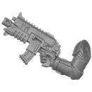 Warhammer 40k Bitz: Space Wolves - Grey Hunters - Torso B3a - Boltgun, Right
