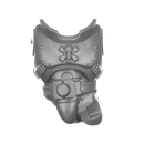 Warhammer 40k Bitz: Space Wolves - Grey Hunters - Torso D1a - Front