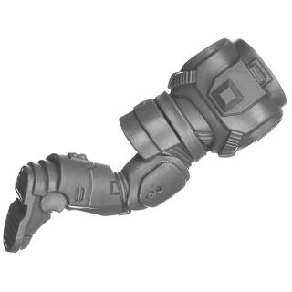 Warhammer 40k Bitz: Space Wolves - Grey Hunters - Torso E2a - Back