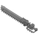 Warhammer 40k Bitz: Space Wolves - Grey Hunters - Torso E4b - Chainsword, Left