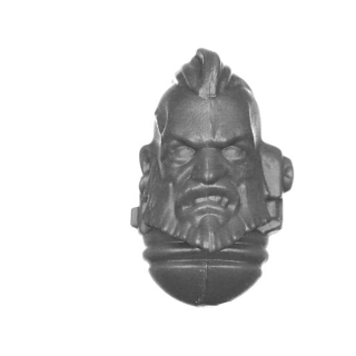 Warhammer 40k Bitz: Space Wolves - Grey Hunters - Kopf E