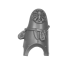 Warhammer 40k Bitz: Space Wolves - Wolf Guard - Torso A1c2 - Knee Armor, Right
