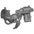 Warhammer 40k Bitz: Space Wolves - Wolf Guard - Weapon D1a - Storm Bolter, Left