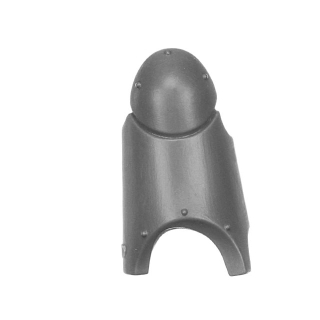Warhammer 40k Bitz: Space Wolves - Wolf Guard - Torso D1f - Knee Armor, Left
