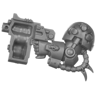 Warhammer 40k Bitz: Space Wolves - Wolfsgarde - Waffe D4a - Sturmbolter, Links