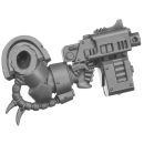 Warhammer 40k Bitz: Space Wolves - Wolfsgarde - Waffe D4a - Sturmbolter, Links