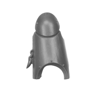 Warhammer 40k Bitz: Space Wolves - Wolf Guard - Torso E1f - Knee Armor, Left