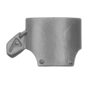Warhammer 40k Bitz: Space Wolves - Wolf Guard - Torso E1g - Armor Plate, Left