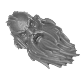 Warhammer 40k Bitz: Space Wolves - Wolf Guard - Head F