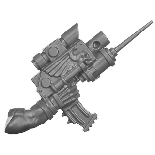 Warhammer 40k Bitz: Imperial Agents - Eversor Assassin - Torso B1b - Eliminatorpistole, Rechts