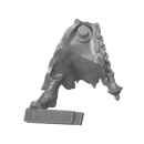 Warhammer 40k Bitz: Adeptus Sororitas - Ministorum Priest with Vindictor - Torso A1b - Back