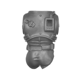 Warhammer 40k Bitz: Imperial Agents - Vigilant / Exaction Squad - Torso A1b - Back