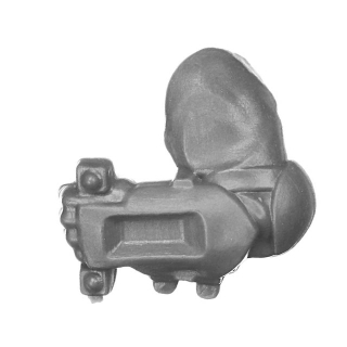 Warhammer 40k Bitz: Imperial Agents - Vigilant / Exaction Squad - Torso B3b - Arm, Sturmschild, Links