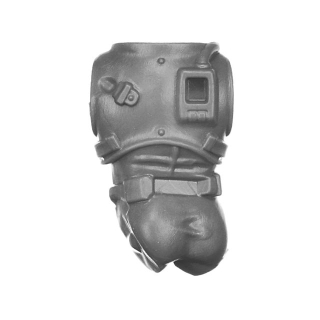Warhammer 40k Bitz: Imperial Agents - Vigilant / Exaction Squad - Torso C1b - Back