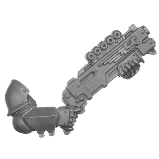 Warhammer 40k Bitz: Imperial Agents - Vigilant / Exaction Squad - Torso C2a - Arbites-Sturmschrotflinte