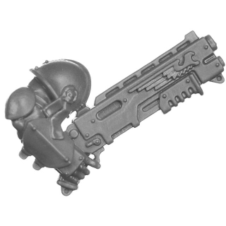 Warhammer 40k Bitz: Imperial Agents - Vigilant / Exaction Squad - Torso D2a - Arbites Combat Shotgun