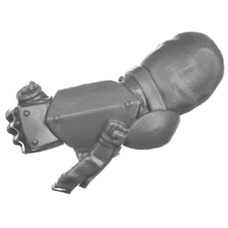Warhammer 40k Bitz: Imperial Agents - Vigilant / Exaction Squad - Torso D2b - Arm, Granate, Links