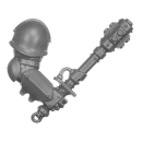 Warhammer 40k Bitz: Imperial Agents - Vigilant / Exaction Squad - Torso D3a - Schockstab, Rechts
