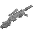 Warhammer 40k Bitz: Imperial Agents - Vigilant / Exaction Squad - Torso D4b - Executioner Shotgun