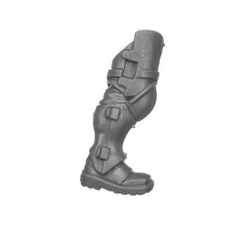 Warhammer 40k Bitz: Imperial Agents - Vigilant / Exaction Squad - Torso F1c - Bein, Rechts