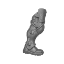 Warhammer 40k Bitz: Imperial Agents - Vigilant / Exaction Squad - Torso F1c - Bein, Rechts