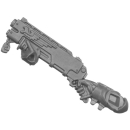 Warhammer 40k Bitz: Imperial Agents - Vigilant / Exaction Squad - Torso H2b - Arbites Combat Shotgun