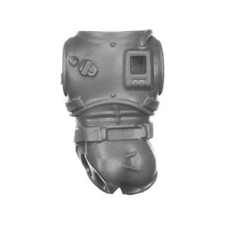 Warhammer 40k Bitz: Imperial Agents - Vigilant / Exaction Squad - Torso J1b - Back, Proktor