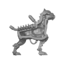 Warhammer 40k Bitz: Imperial Agents - Vigilant / Exaction Squad - Accessory I1 - R-VR Cyber-Mastiff, Left