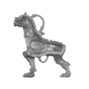 Warhammer 40k Bitz: Imperial Agents - Vigilant / Exaction Squad - Accessoire I2 - R-VR Cybermastiff, Rechts