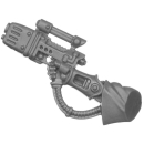 Warhammer 40k Bitz: Imperial Agents -Inquisitorial Agents - Torso A2a - Pistolier, Plasma Pistol