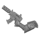 Warhammer 40k Bitz: Imperial Agents -Inquisitorial Agents - Torso A2b - Pistolier, Autopistol
